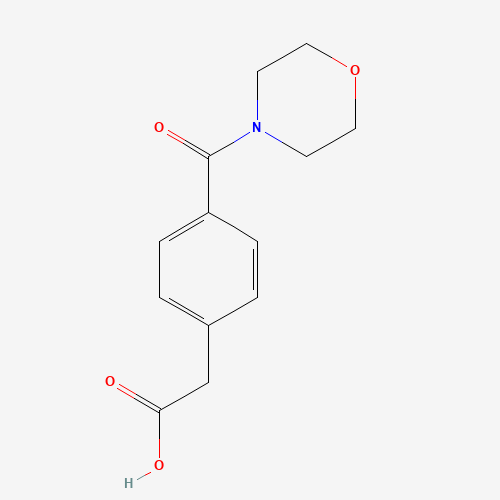 2-[4-(morpholine-4-carbonyl)phenyl]acetic acid (CAS: 1203546-30-8) - Related Chemical Product