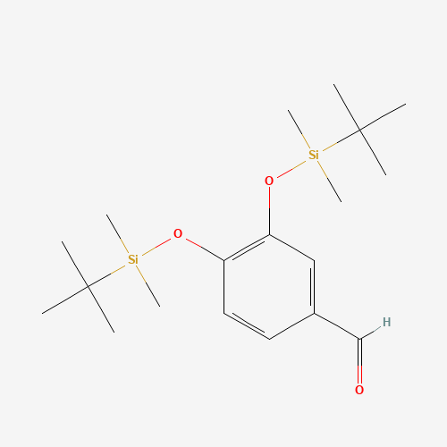 3,4-bis[[tert-butyl(dimethyl)silyl]oxy]benzaldehyde (CAS: 99815-16-4) - Related Chemical Product