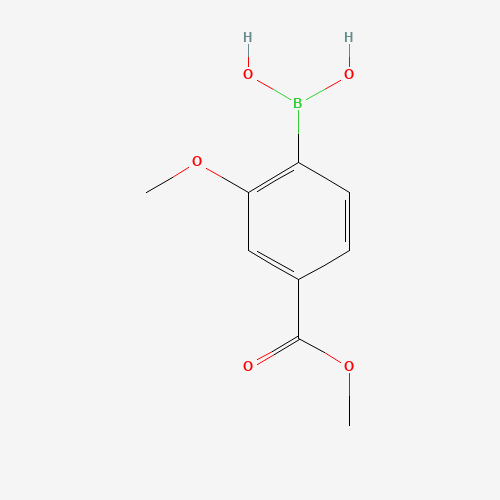 (2-methoxy-4-methoxycarbonylphenyl)boronic acid (CAS: 849758-14-1) - Related Chemical Product