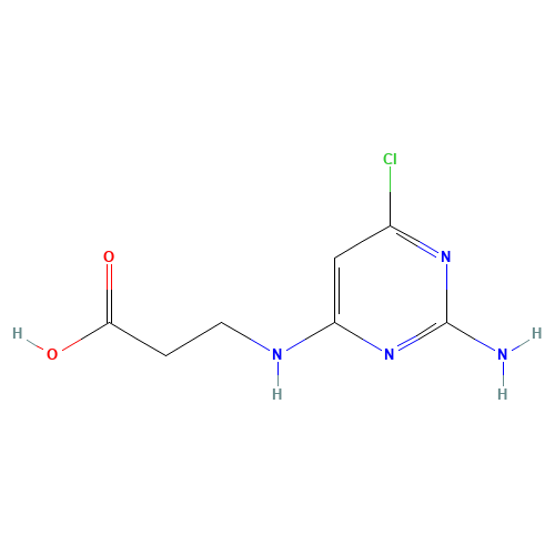 3-[(2-amino-6-chloropyrimidin-4-yl)amino]propanoic acid (CAS: 500161-36-4) - Related Chemical Product