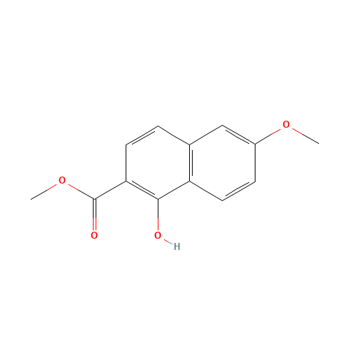 methyl 1-hydroxy-6-methoxynaphthalene-2-carboxylate (CAS: 117666-73-6) - Related Chemical Product
