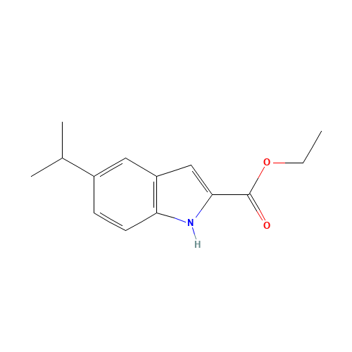 ethyl 5-propan-2-yl-1H-indole-2-carboxylate (CAS: 881041-38-9) - Related Chemical Product