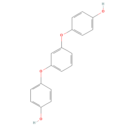 4-[3-(4-hydroxyphenoxy)phenoxy]phenol (CAS: 126716-90-3) - Related Chemical Product