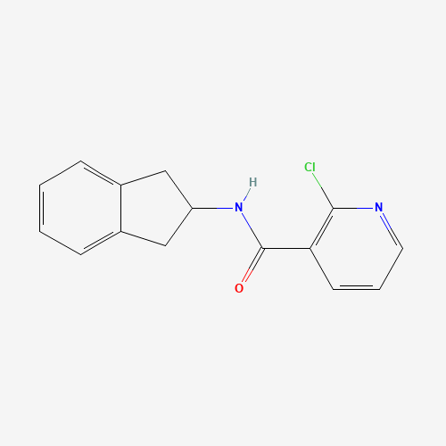 2-chloro-N-(2,3-dihydro-1H-inden-2-yl)pyridine-3-carboxamide (CAS: 450349-68-5) - Related Chemical Product