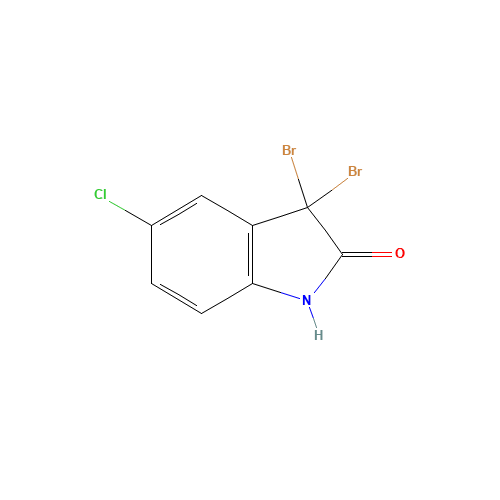 3,3-dibromo-5-chloro-1H-indol-2-one (CAS: 113423-48-6) - Related Chemical Product