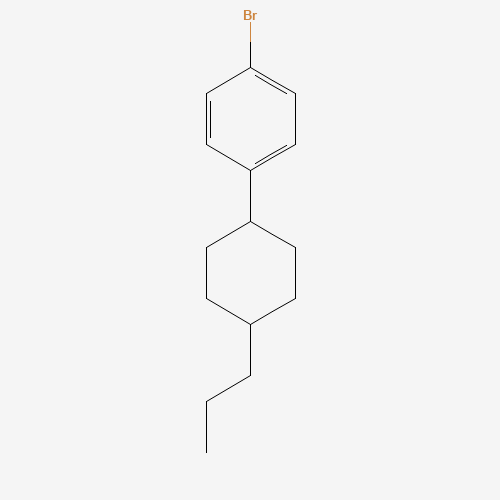 1-bromo-4-(4-propylcyclohexyl)benzene (CAS: 167858-55-1) - Related Chemical Product