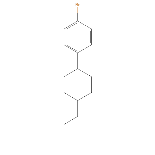 1-bromo-4-(4-propylcyclohexyl)benzene (CAS: 167858-55-1) - Related Chemical Product