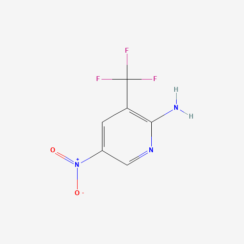 5-nitro-3-(trifluoromethyl)pyridin-2-amine (CAS: 1121056-94-7) - Related Chemical Product