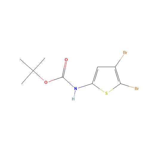 tert-butyl N-(4,5-dibromothiophen-2-yl)carbamate (CAS: 943321-93-5) - Related Chemical Product
