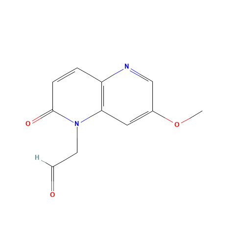 2-(7-methoxy-2-oxo-1,5-naphthyridin-1-yl)acetaldehyde (CAS: 959615-61-3) - Related Chemical Product