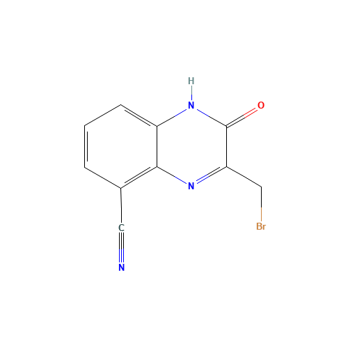 3-(bromomethyl)-2-oxo-1H-quinoxaline-5-carbonitrile (CAS: 1263413-94-0) - Related Chemical Product