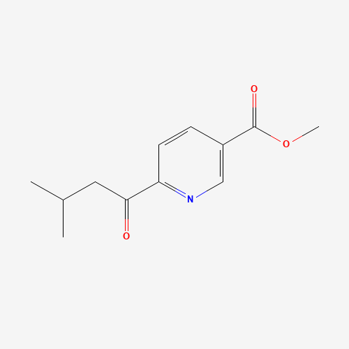 methyl 6-(3-methylbutanoyl)pyridine-3-carboxylate (CAS: 1383799-95-8) - Related Chemical Product