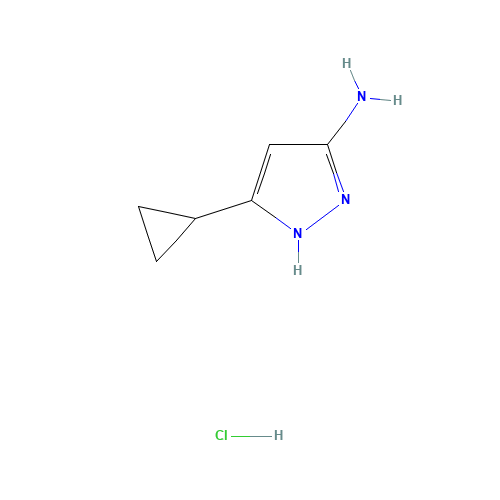 5-cyclopropyl-1H-pyrazol-3-amine;hydrochloride (CAS: 1031791-16-8) - Related Chemical Product