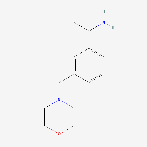 1-[3-(morpholin-4-ylmethyl)phenyl]ethanamine (CAS: 1354659-06-5) - Related Chemical Product