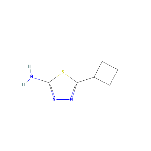 5-cyclobutyl-1,3,4-thiadiazol-2-amine (CAS: 56882-73-6) - Related Chemical Product