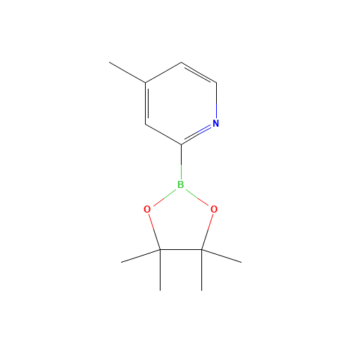 4-methyl-2-(4,4,5,5-tetramethyl-1,3,2-dioxaborolan-2-yl)pyridine (CAS: 1236119-88-2) - Related Chemical Product