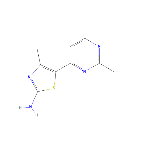 4-methyl-5-(2-methylpyrimidin-4-yl)-1,3-thiazol-2-amine (CAS: 1163706-73-7) - Related Chemical Product