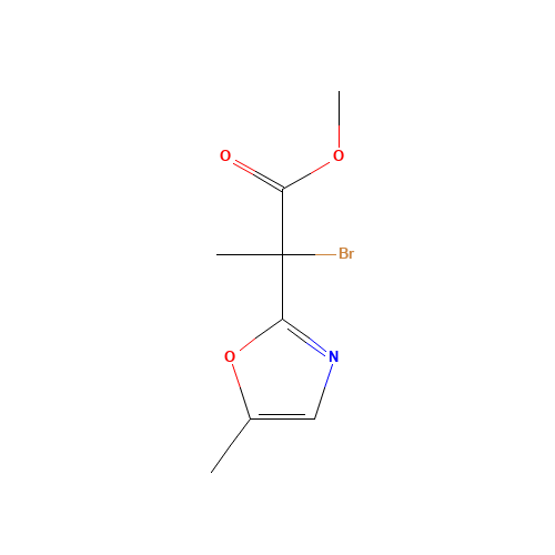 methyl 2-bromo-2-(5-methyl-1,3-oxazol-2-yl)propanoate (CAS: 1350855-53-6) - Related Chemical Product