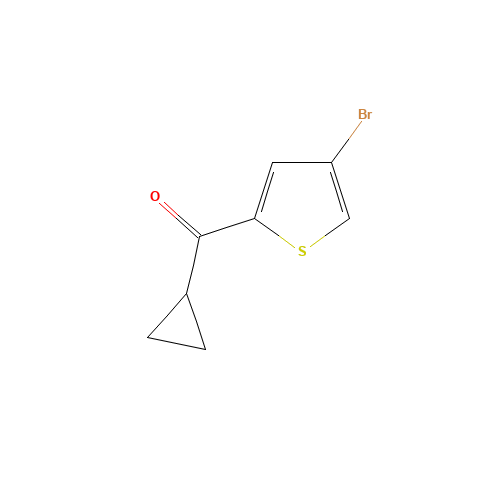 (4-bromothiophen-2-yl)-cyclopropylmethanone (CAS: 1065185-71-8) - Related Chemical Product