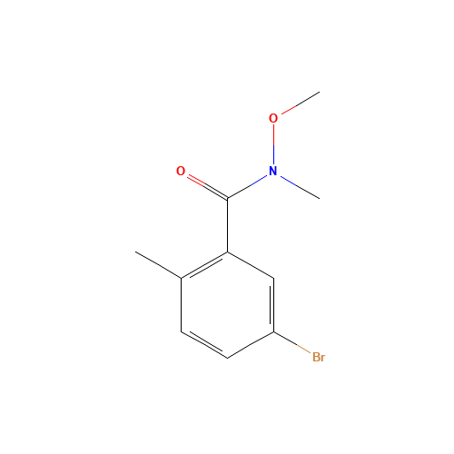 5-bromo-N-methoxy-N,2-dimethylbenzamide (CAS: 842135-03-9) - Related Chemical Product