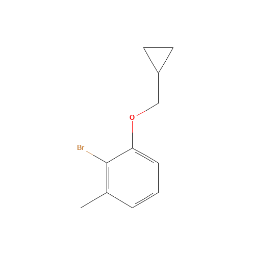 2-bromo-1-(cyclopropylmethoxy)-3-methylbenzene (CAS: 1369799-79-0) - Related Chemical Product