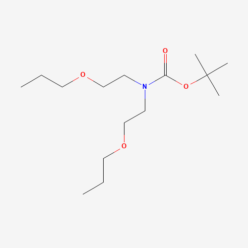 tert-butyl N,N-bis(2-propoxyethyl)carbamate (CAS: 1542259-14-2) - Related Chemical Product