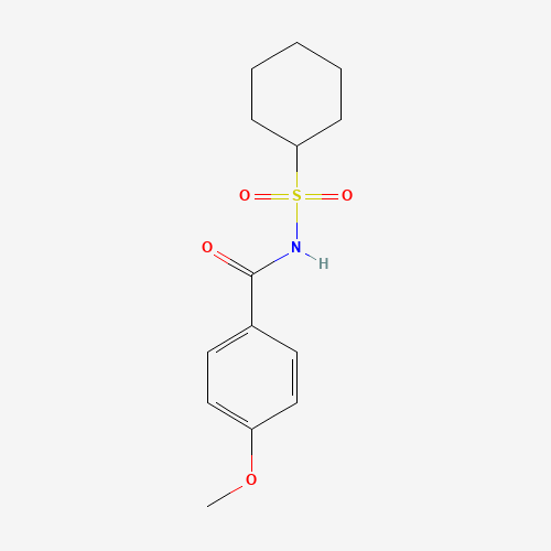 N-cyclohexylsulfonyl-4-methoxybenzamide (CAS: 15241-43-7) - Related Chemical Product