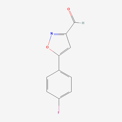 5-(4-fluorophenyl)-1,2-oxazole-3-carbaldehyde (CAS: 640292-06-4) - Related Chemical Product