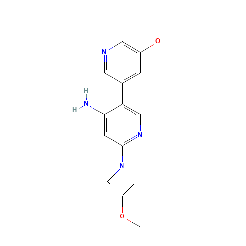 2-(3-methoxyazetidin-1-yl)-5-(5-methoxypyridin-3-yl)pyridin-4-amine (CAS: 1354289-32-9) - Related Chemical Product
