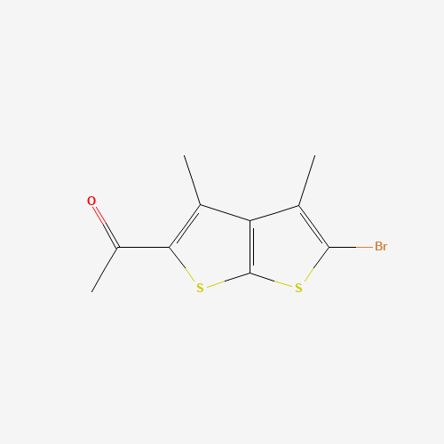 1-(5-bromo-3,4-dimethylthieno[2,3-b]thiophen-2-yl)ethanone (CAS: 210098-33-2) - Related Chemical Product