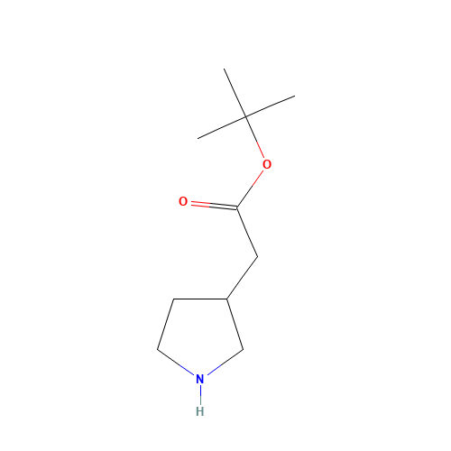 tert-butyl 2-pyrrolidin-3-ylacetate (CAS: 783301-96-2) - Related Chemical Product