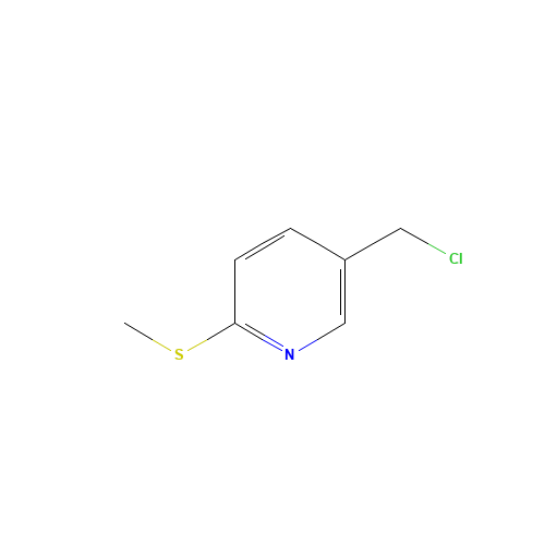 5-(chloromethyl)-2-methylsulfanylpyridine (CAS: 743383-07-5) - Related Chemical Product