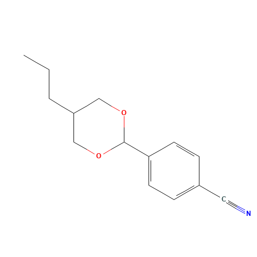 4-(5-propyl-1,3-dioxan-2-yl)benzonitrile (CAS: 74240-64-5) - Related Chemical Product
