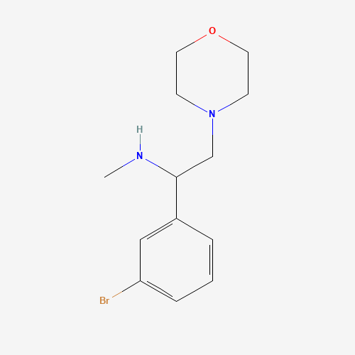 1-(3-bromophenyl)-N-methyl-2-morpholin-4-ylethanamine (CAS: 1003878-38-3) - Related Chemical Product