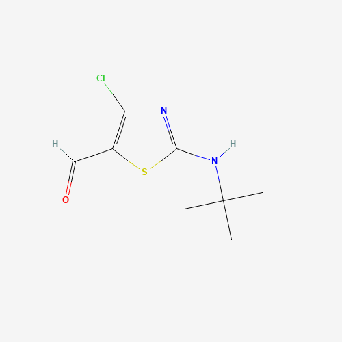 2-(tert-butylamino)-4-chloro-1,3-thiazole-5-carbaldehyde (CAS: 199851-22-4) - Related Chemical Product