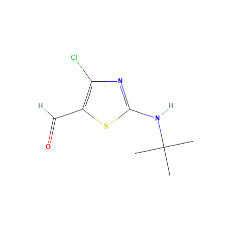 2-(tert-butylamino)-4-chloro-1,3-thiazole-5-carbaldehyde (CAS: 199851-22-4) - Related Chemical Product