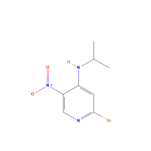 2-bromo-5-nitro-N-propan-2-ylpyridin-4-amine (CAS: 1612171-82-0) - Related Chemical Product