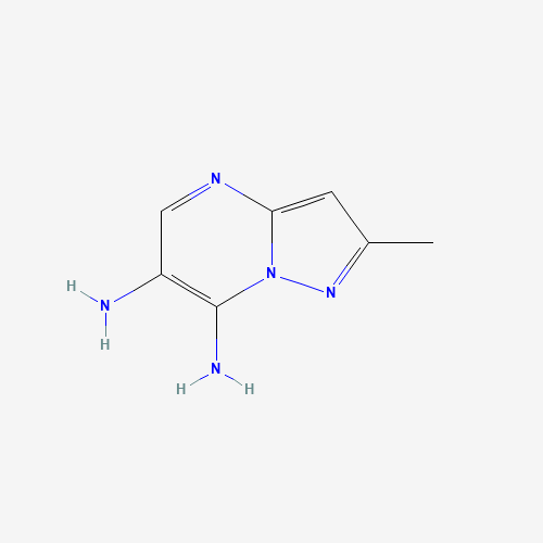 2-methylpyrazolo[1,5-a]pyrimidine-6,7-diamine (CAS: 1245768-82-4) - Related Chemical Product