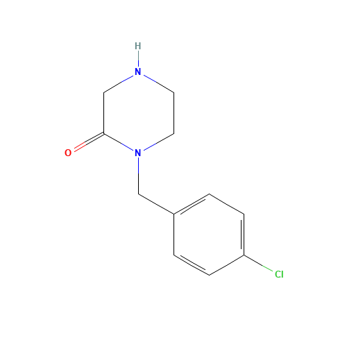 1-[(4-chlorophenyl)methyl]piperazin-2-one (CAS: 701208-33-5) - Related Chemical Product
