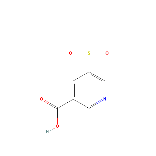 5-methylsulfonylpyridine-3-carboxylic acid (CAS: 893723-59-6) - Related Chemical Product