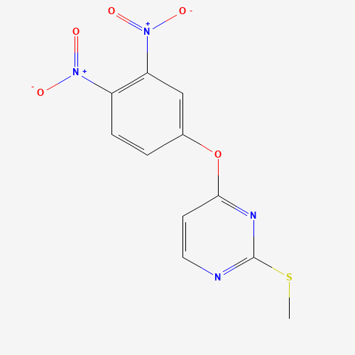 4-(3,4-dinitrophenoxy)-2-methylsulfanylpyrimidine (CAS: 952490-61-8) - Related Chemical Product