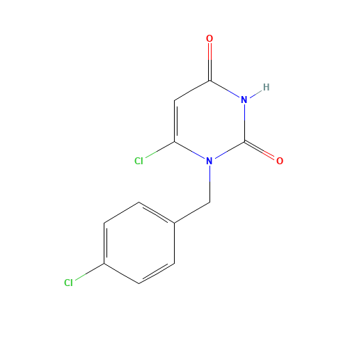 6-chloro-1-[(4-chlorophenyl)methyl]pyrimidine-2,4-dione (CAS: 835877-19-5) - Related Chemical Product