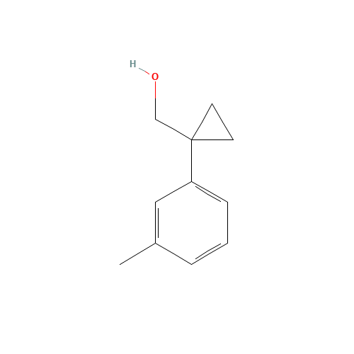 [1-(3-methylphenyl)cyclopropyl]methanol (CAS: 886366-44-5) - Related Chemical Product