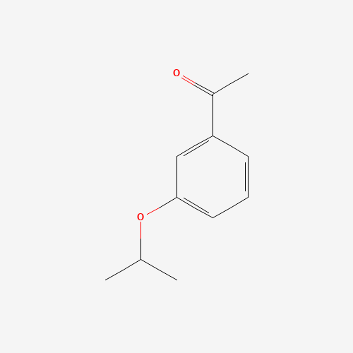 1-(3-propan-2-yloxyphenyl)ethanone (CAS: 114590-73-7) - Chemical Structure and Molecular Formula 
