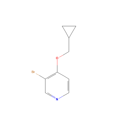 3-bromo-4-(cyclopropylmethoxy)pyridine (CAS: 1357095-18-1) - Related Chemical Product