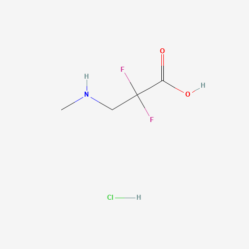 2,2-difluoro-3-(methylamino)propanoic acid;hydrochloride (CAS: 1346597-54-3) - Related Chemical Product