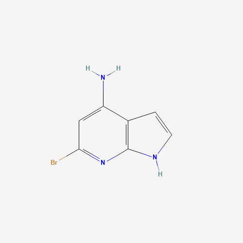 6-bromo-1H-pyrrolo[2,3-b]pyridin-4-amine (CAS: 1000340-72-6) - Related Chemical Product