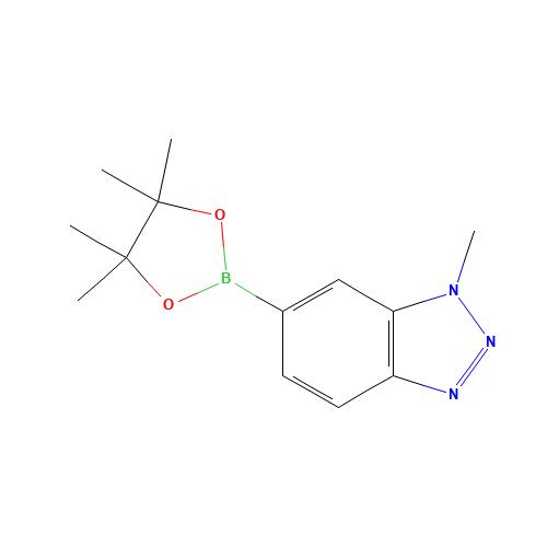 1-methyl-6-(4,4,5,5-tetramethyl-1,3,2-dioxaborolan-2-yl)benzotriazole (CAS: 1362243-56-8) - Related Chemical Product
