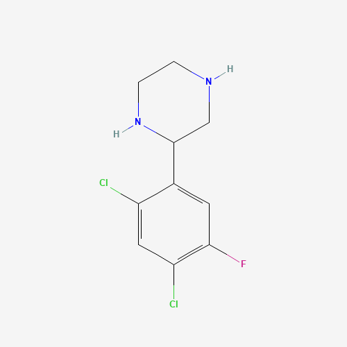 2-(2,4-dichloro-5-fluorophenyl)piperazine (CAS: 914348-92-8) - Related Chemical Product