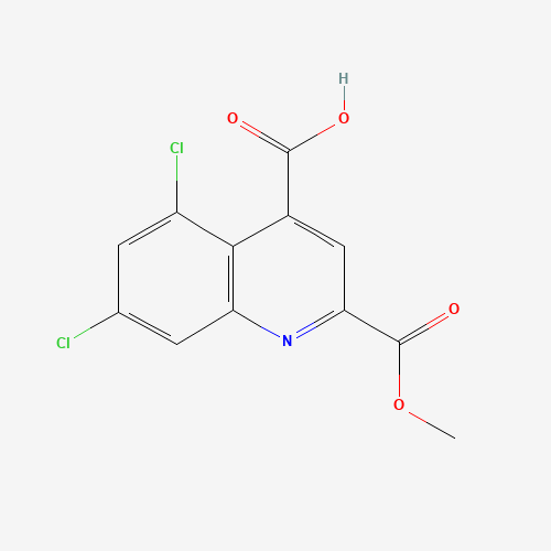 5,7-dichloro-2-methoxycarbonylquinoline-4-carboxylic acid (CAS: 132690-14-3) - Related Chemical Product